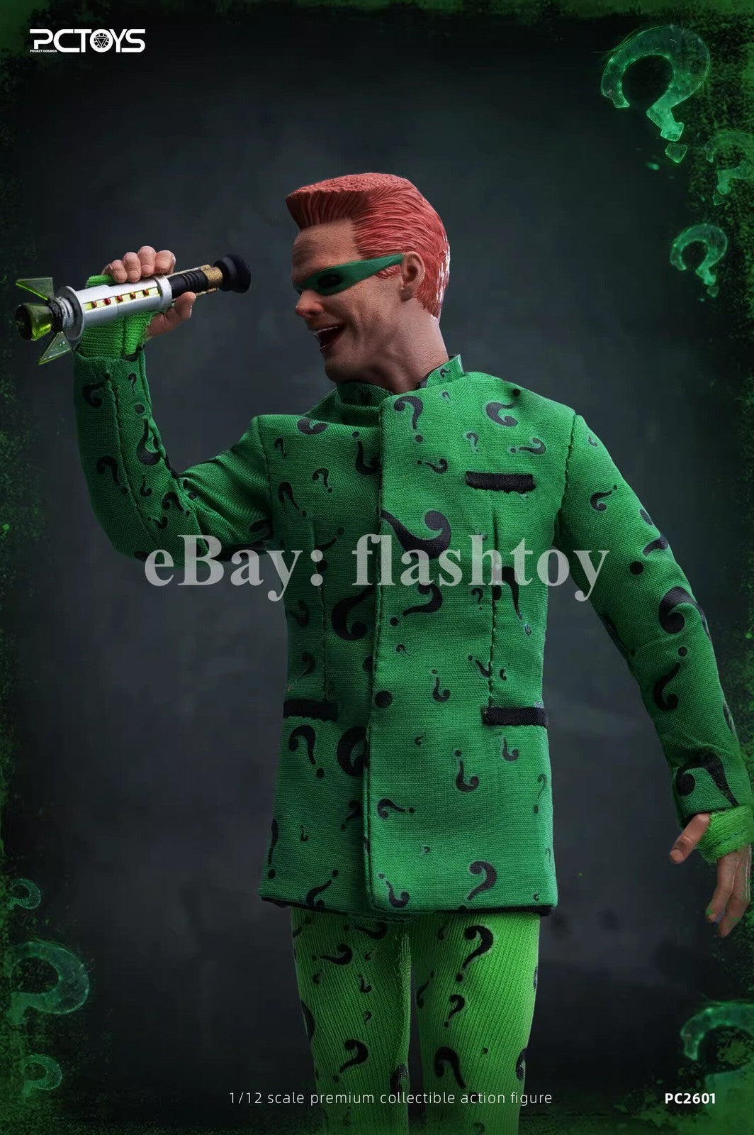 Presale PCTOYS PC2601 1/12 Forever Riddler Carrey Male Action Figure Model Toy