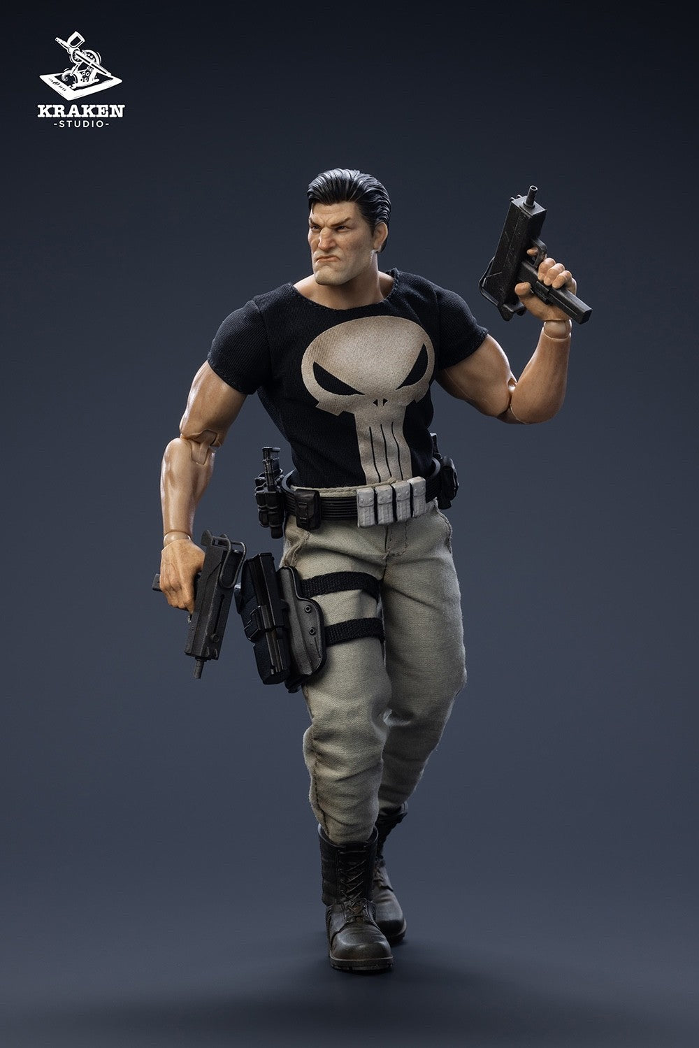 KRAKEN Studio 1/12 Punisher Frank 6" Male Action Figure Model Toy Deluxe Ver.
