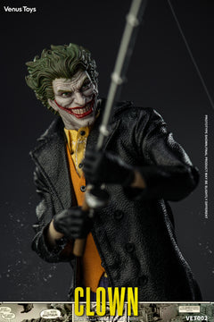 Presale Venus Toys VET002 1/12 The Clown Comic Villain 6" Action Figure Model