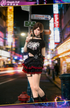 Vorverkauf Maggie Doll 1/6 Punk Girl Tia Sammelbare weibliche Actionfigur Modell Spielzeug