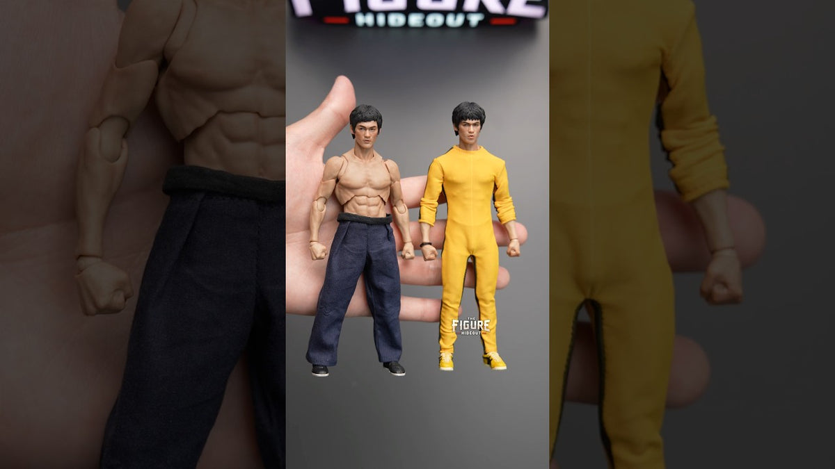 INART Gy A036 1/12 Bruce Lee Yellow Outfit Set