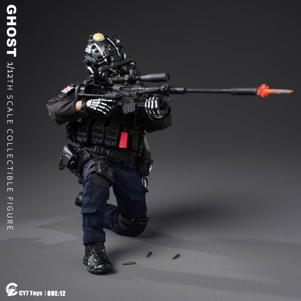 Vorverkauf CY7 Toys 1/12 Night Ghost 6" Sammelfigur Actionfigur Modell Soldat